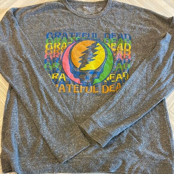 The Retro Brand Grateful Dead Colorful Gray Sweatshirt - Size S - Picture 1 of 7